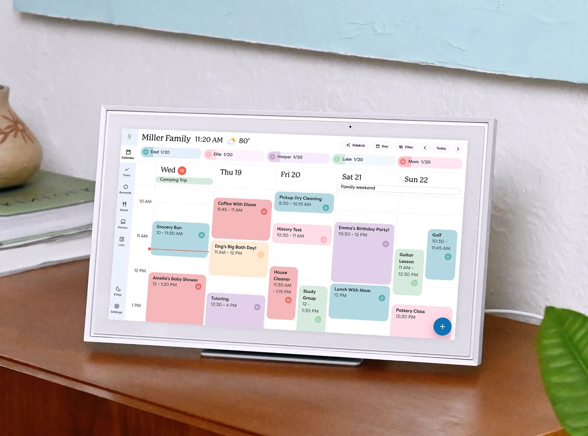 Skylight推新一代智能日历，以AI整合家庭生活管理