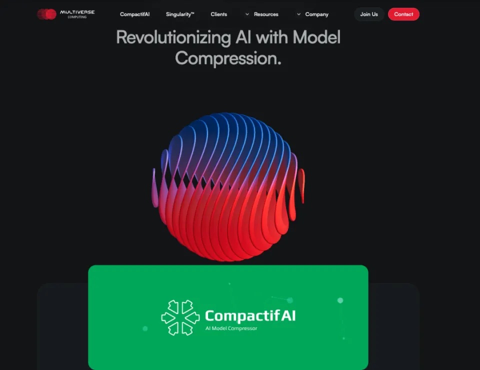 西班牙AI初创公司Multiverse推量子压缩大模型，瞄准企业级“主权AI”市场