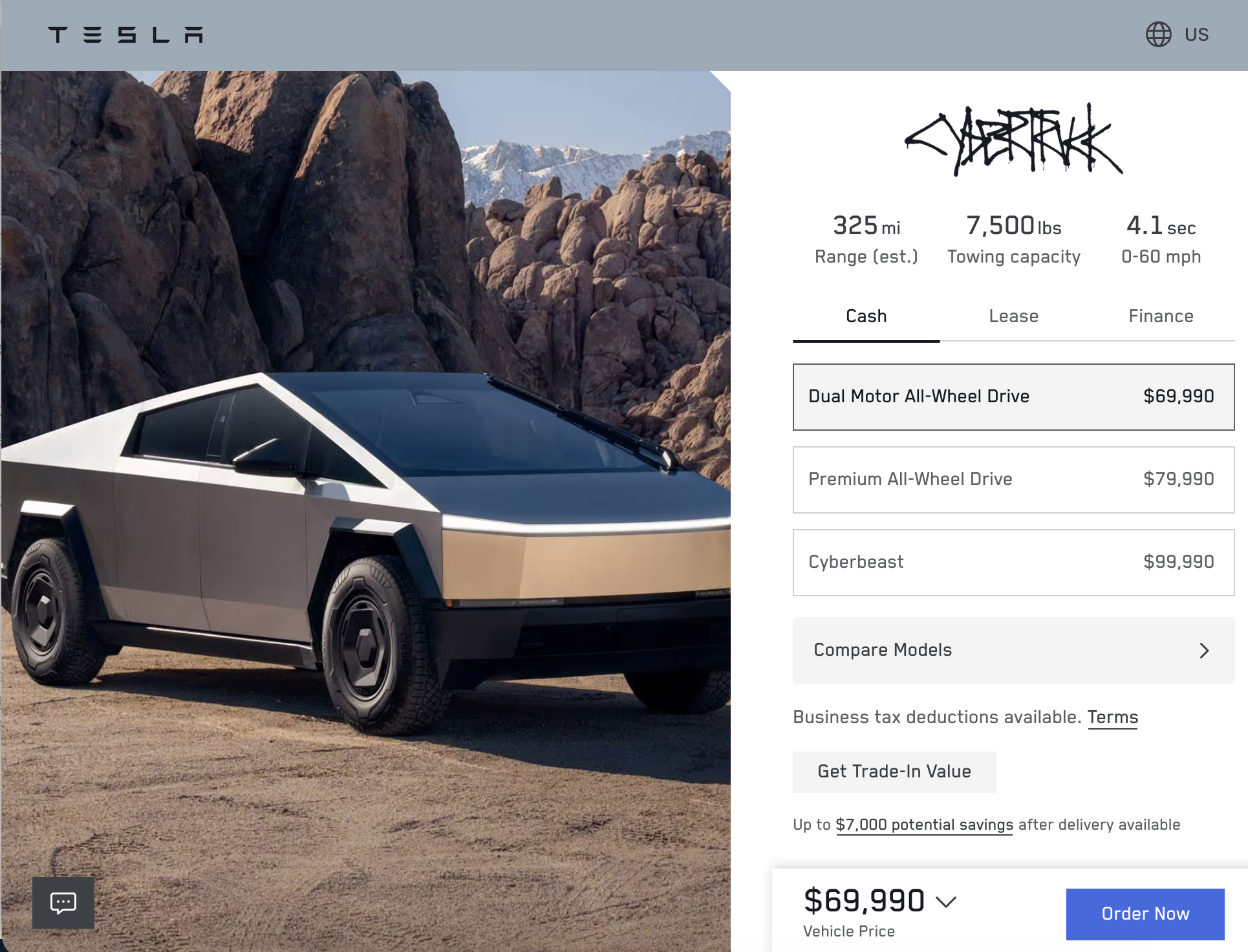 特斯拉Cybertruck全轮驱动版上市十日即涨价1万美元，营销策略引争议