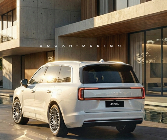 小米昆仑渲染图再曝光，全尺寸增程SUV剑指高端市场