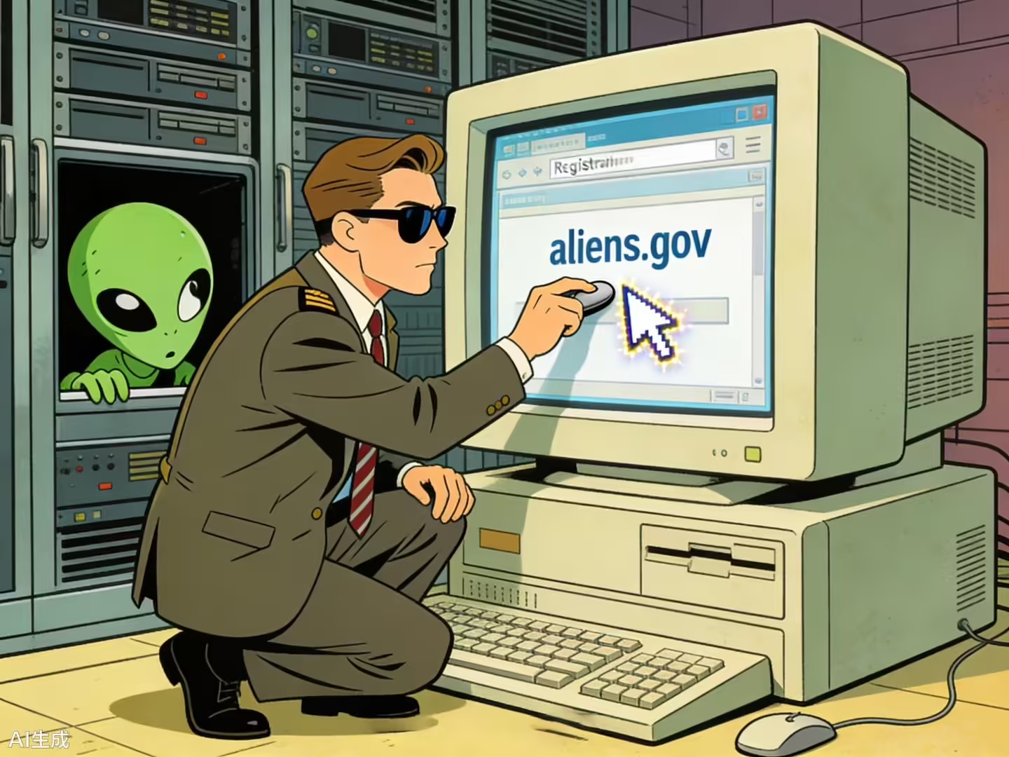 美政府注册“Aliens.gov”域名 引发UFO信息披露猜想