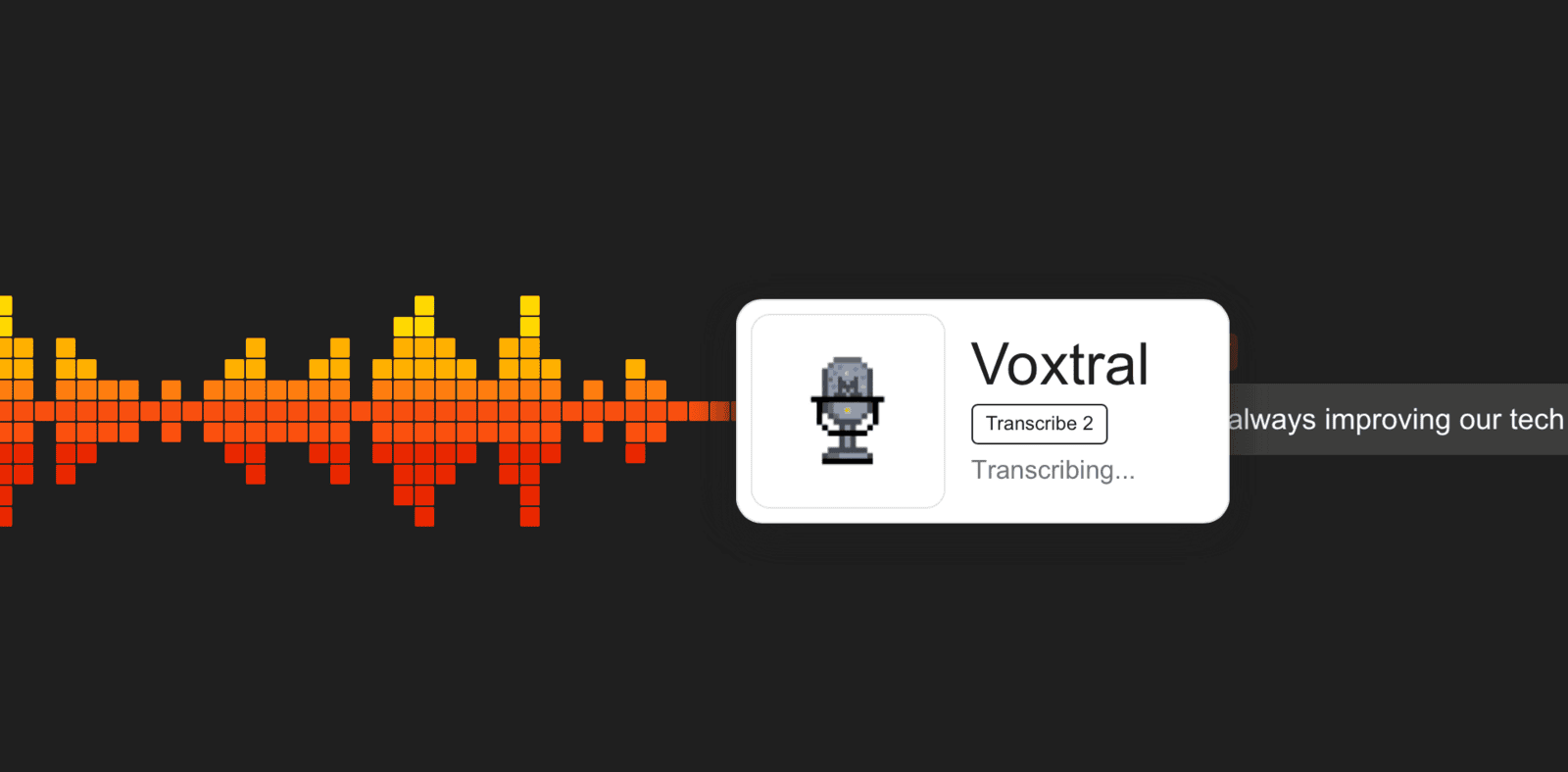 Mistral AI发布开源语音合成模型Voxtral TTS，支持九语种实时生成拟人化语音