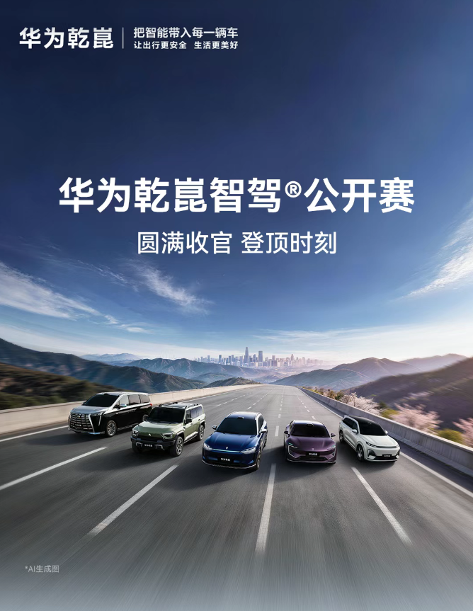 华为乾崑智驾大赛圆满落幕，多品牌车型同台竞技领航辅助技术