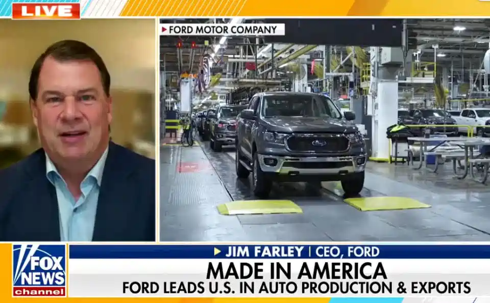 福特CEO强硬反对中国车企入美，称将致本土产业“毁灭性打击”