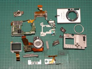 佳能 PowerShot S500 拆解