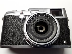 富士Fujifilm X100 and X100S镜头的前部拆解