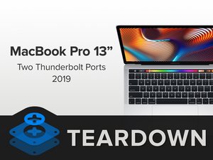 MacBook Pro 13 英寸 2019 年拆解