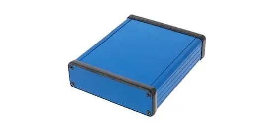 Hammond Manufacturing 1455L1201BU extruded aluminum enclosure