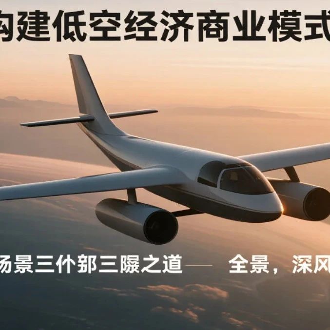 从 0 到 1 构建低空经济商业模式：这几步千万别走错—— 政策、技术、场景三位一体的破局之道