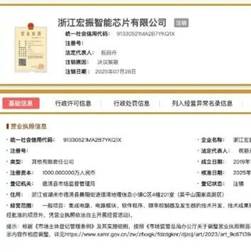 宗馥莉任职董事的智能芯片公司解散！