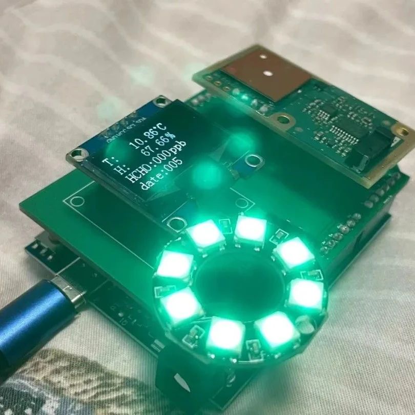 这下可以放心了！手把手教你做一个甲醛检测仪（原理图+PCB+代码）