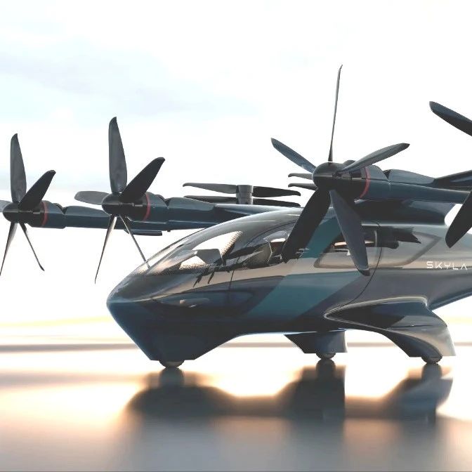 杭州蓝色向量智能科技开发城市公务机“Skyla V30” evtol