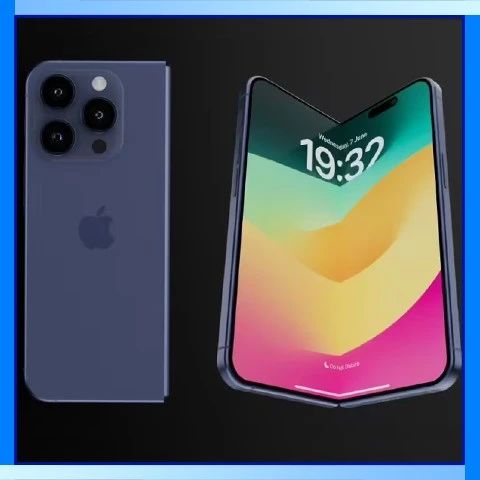 新品 | iPhone Fold折叠机渲染图再曝；JBL GRIP 霓虹罐蓝牙音箱首销