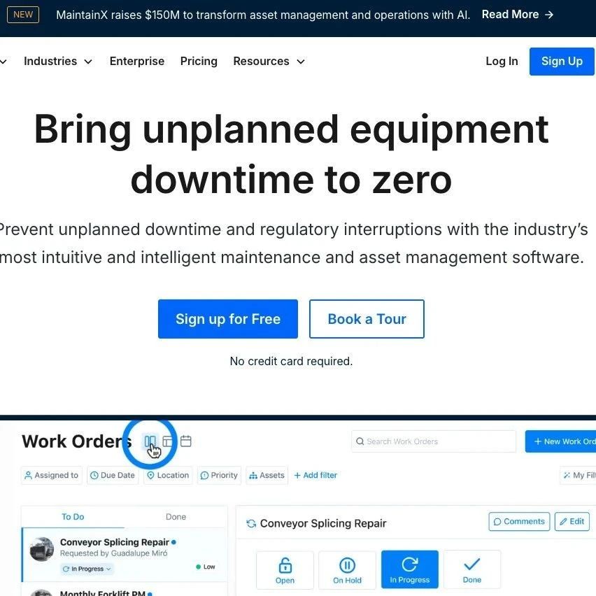 【投融资】工业AI独角兽MaintainX再融1.5亿美金强攻政府市场，估值飙升至25亿美元