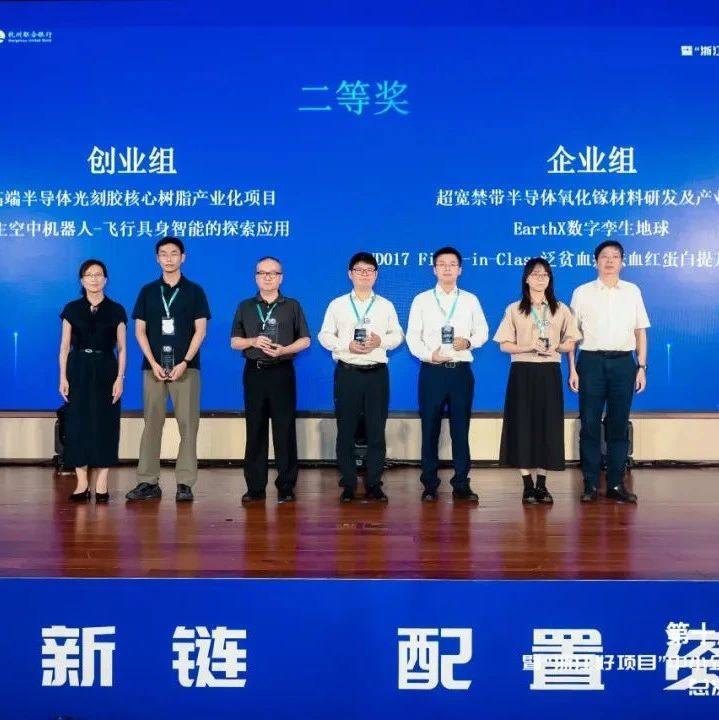 喜报︱镓仁半导体荣获第十届“创客中国”杭州赛区总决赛企业组二等奖