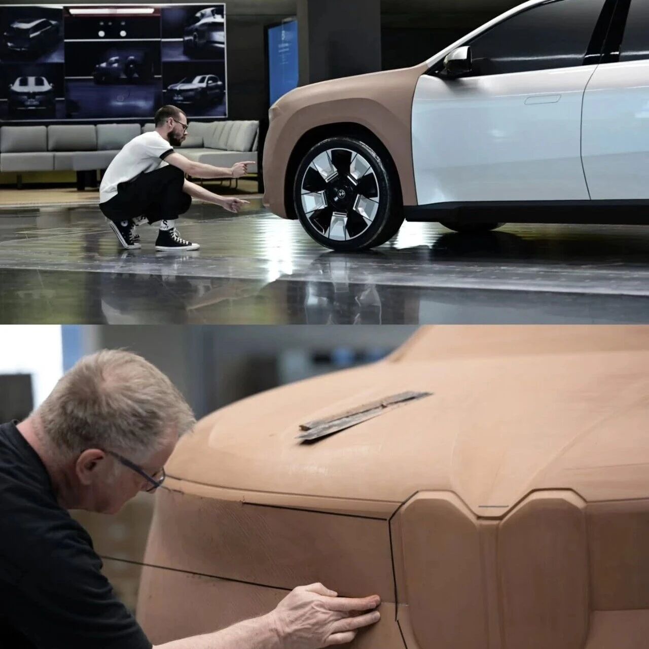 BMW 宝马 IX3 设计故事 & 设计官图