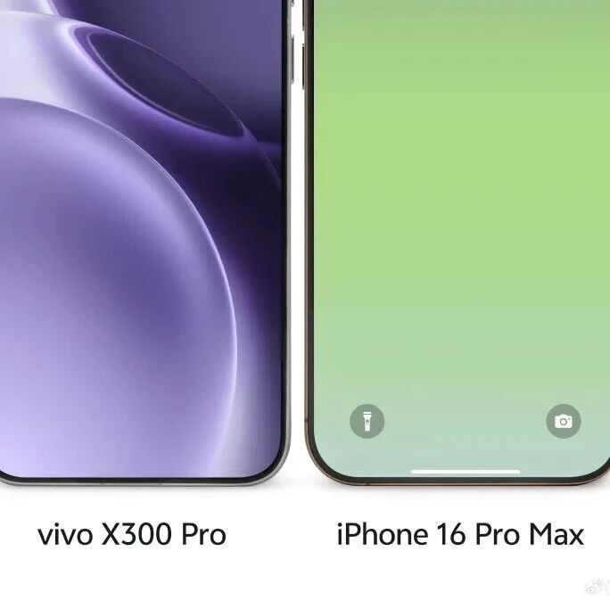 vivo X300 Pro对比iPhone 16 Pro Max，大直屏新机