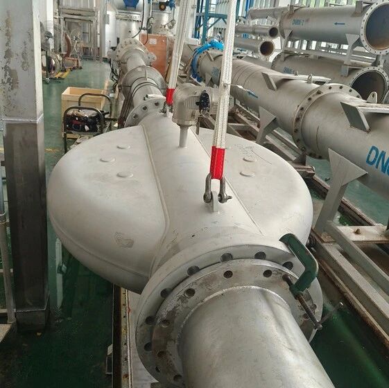 广州计量院圆满完成巴斯夫大型流量计检定任务