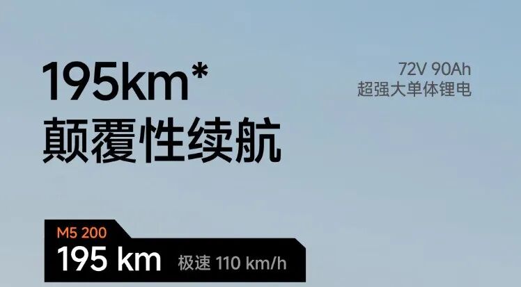 热计划丨头号新品：16000W电机，续航195km，极速110km/h，72V90Ah大单体+90A快充图6