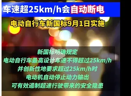 政府新指示：限速25km/h的新国标电自，强制购买保险？真的为了安全？图9