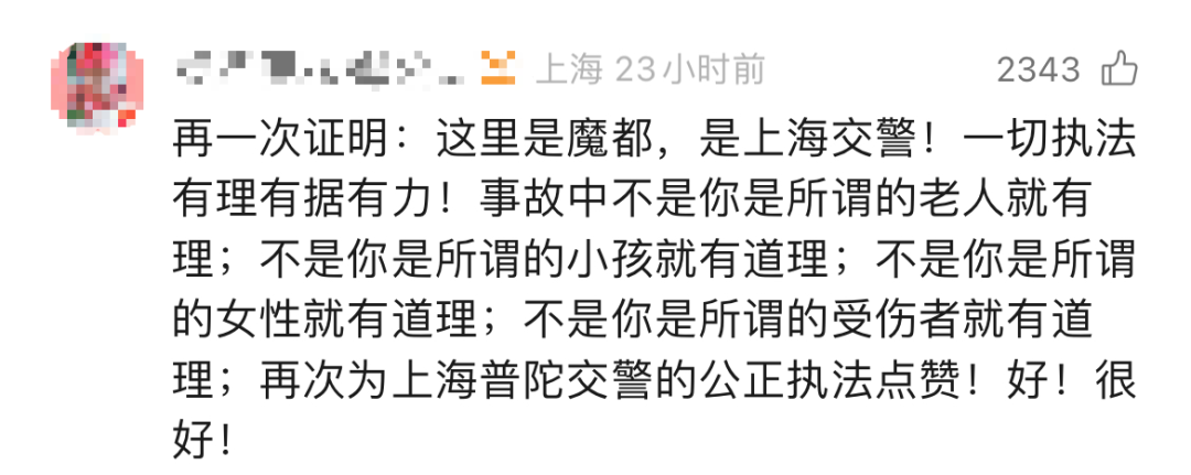 点赞上海交警！非机动车闯红灯“鬼探头”撞机动车！交警：非机动车全责图11