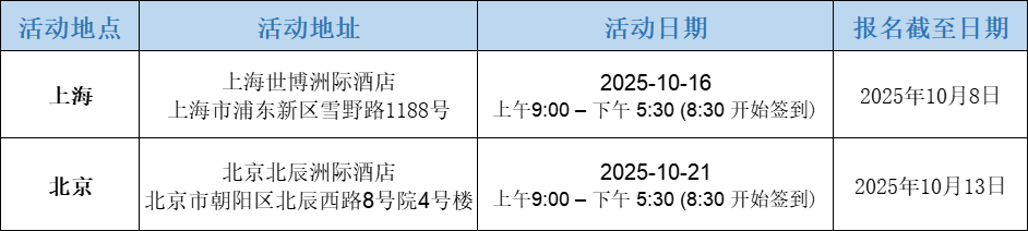重磅活动报名|模拟信号链设计技术——2025 TI 高精度实验室线下研讨会（免费 即将开讲 报名先到先得！）图3