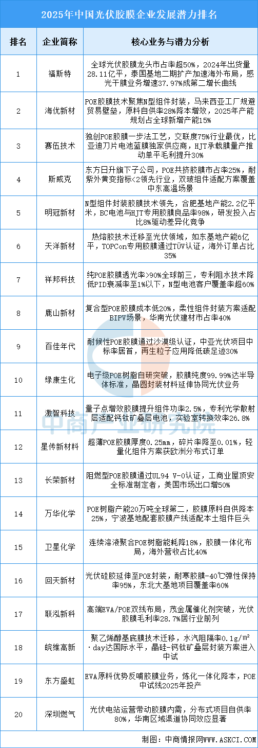 2025年中国光伏胶膜行业市场前景预测研究报告图11