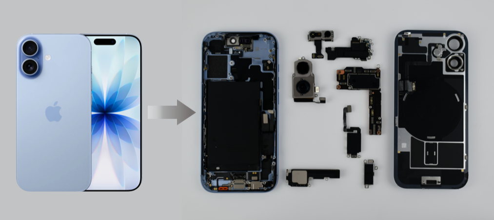 全网首发! || 苹果iPhone 17芯片级拆解,一网打尽台积电3nm的苹果处理器A19+N1无线芯片图1