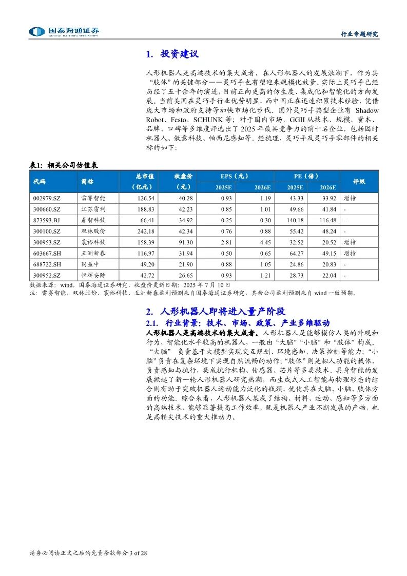 马斯克“造手”引爆暗战：一只灵巧手，凭何成为人形机器人赛道的“核武器”？图5