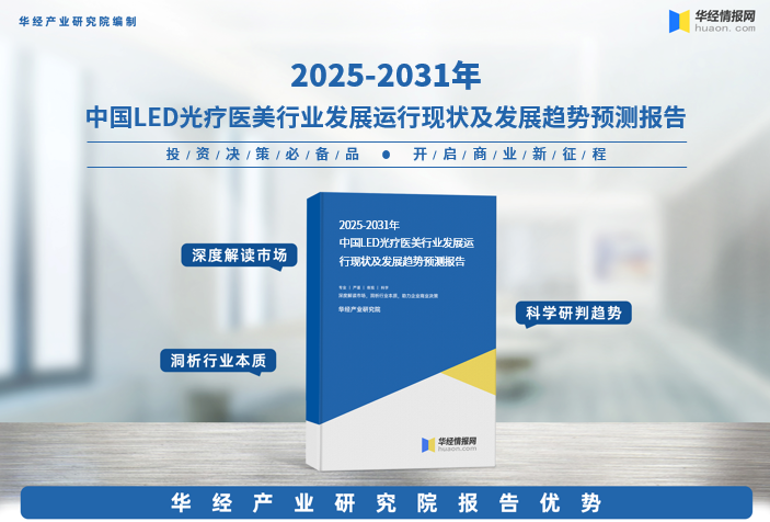 2025年中国LED光疗医美行业发展现状及投资前景预测报告-华经产业研究院图1