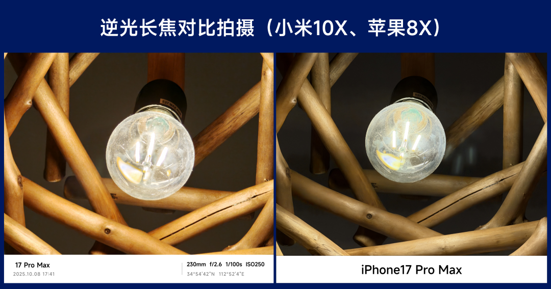 「 横评 」iPhone17ProMax大战小米17ProMax 拍照/视频对比图8