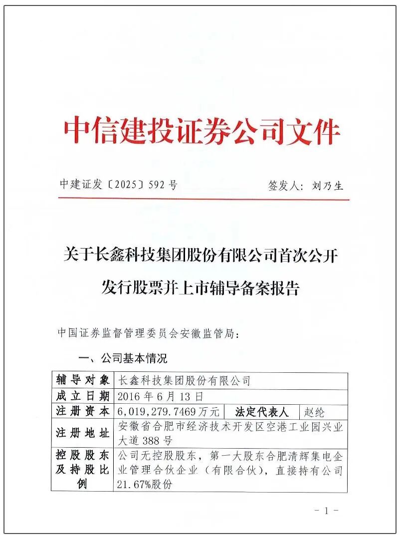 长鑫存储上市辅导-进展图7