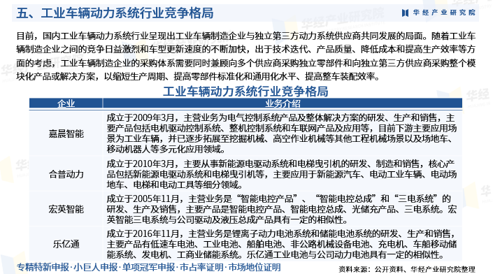 2025年中国工业车辆动力系统行业市场深度分析及投资战略咨询报告图8