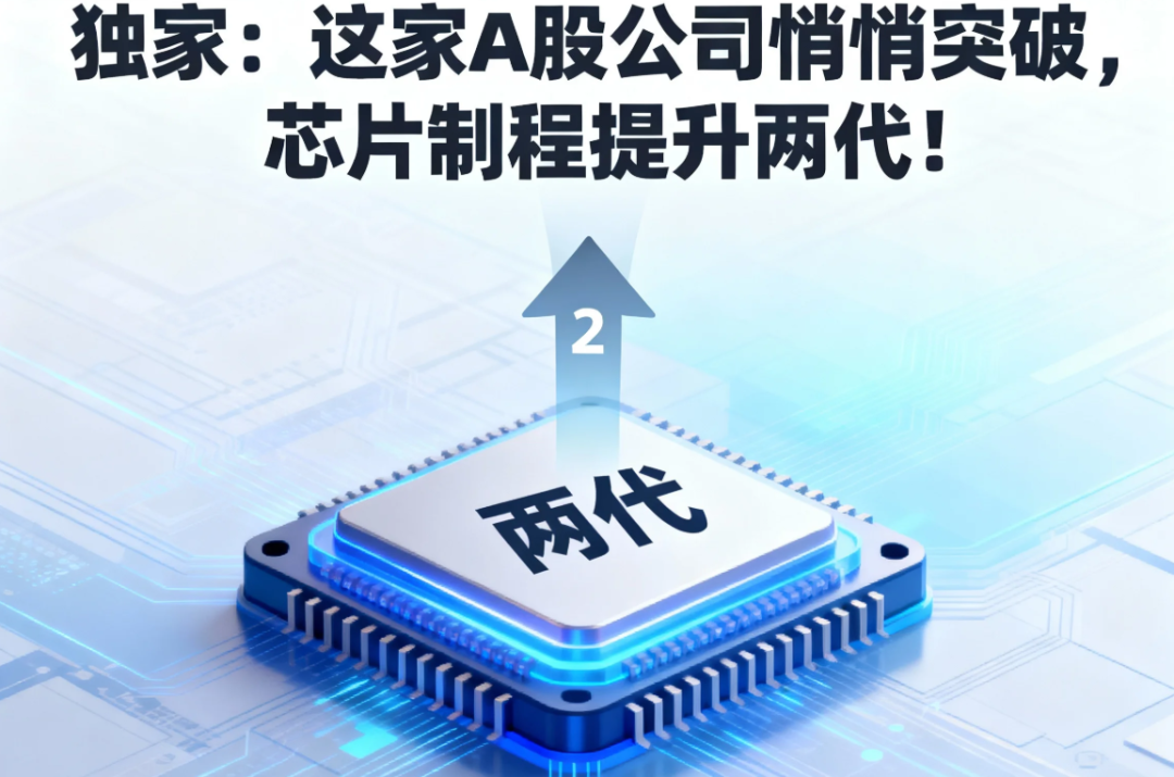 独家：这家A股公司悄悄突破，芯片制程提升两代！图2