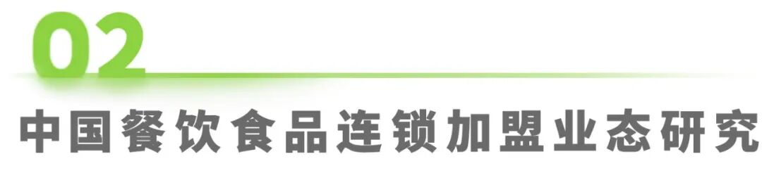 2025年中国餐饮食品连锁加盟行业白皮书图10