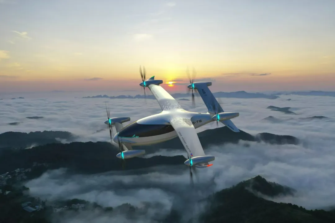 亿航智能发布新一代长航程无人驾驶eVTOL VT35，未来还将推出倾转旋翼版本；沃兰特完成数亿元B轮融资，自贡国企持续追加投资图10