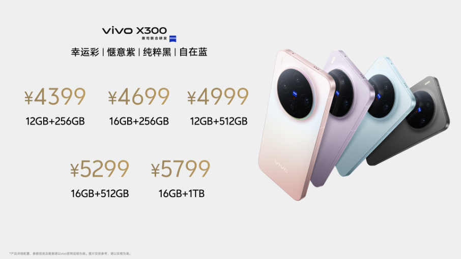 4399元起,vivo 2亿像素影像旗舰“大小王”亮相!旅行演唱会不用带相机图3