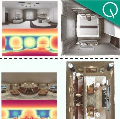混元3D开源端到端全景深度估计器，代码+精选全景数据已上线，在线可玩