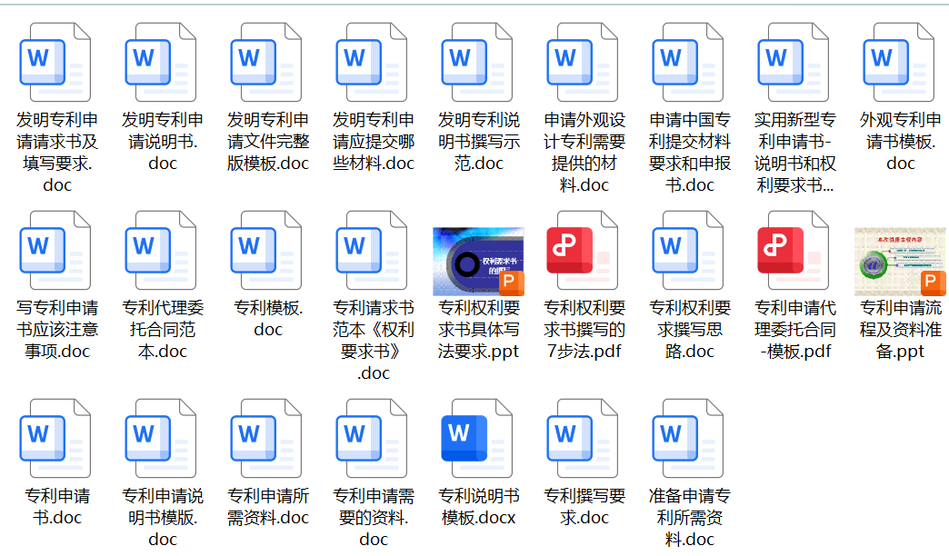 专利撰写和申请等资料汇总图5