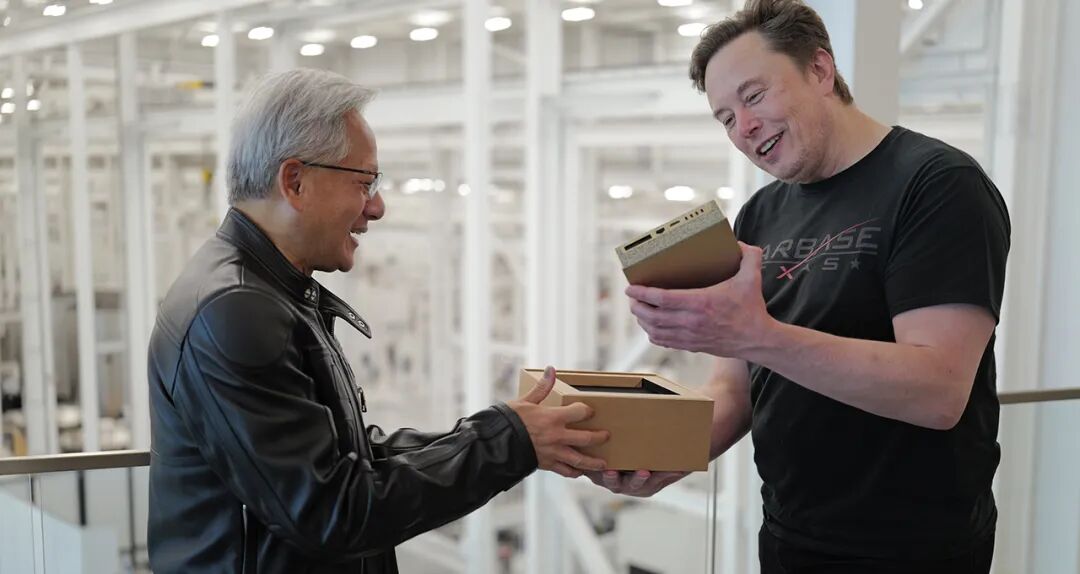 埃隆·马斯克获得刚刚上市的 NVIDIA DGX Spark:千万亿次 AI 超级计算机抵达 SpaceX图1