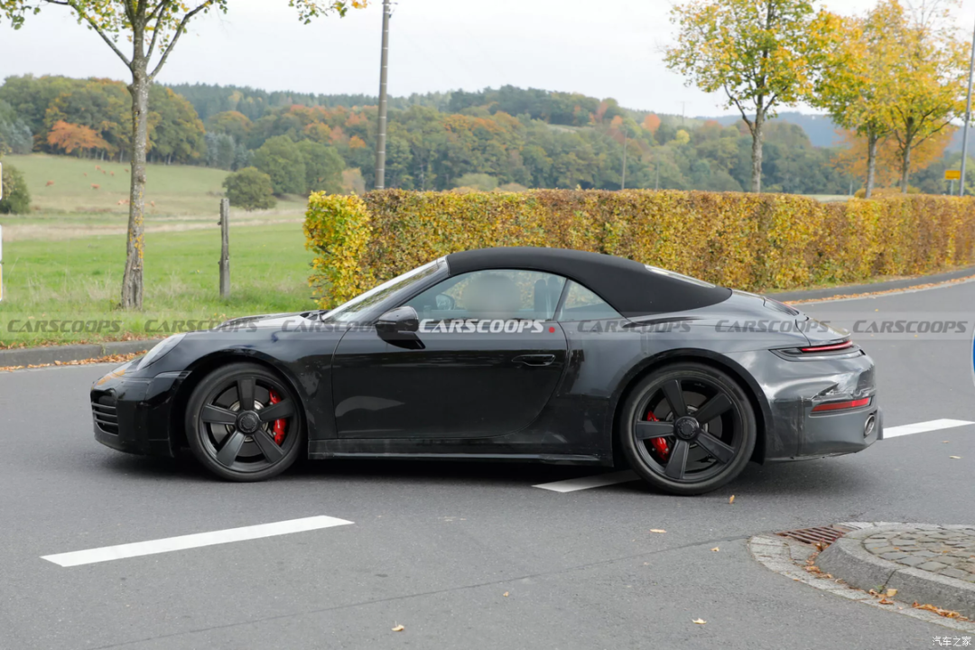 这个Turbo好低调!保时捷911 Turbo Touring Cabriolet谍照曝光图3
