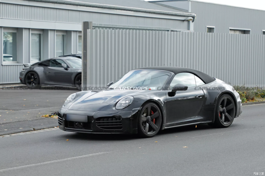 这个Turbo好低调!保时捷911 Turbo Touring Cabriolet谍照曝光图5