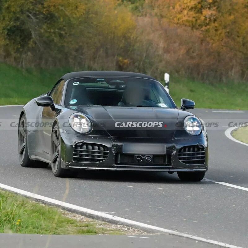 这个Turbo好低调！保时捷911 Turbo Touring Cabriolet谍照曝光