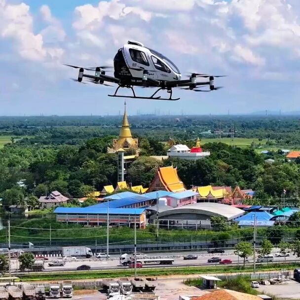 亿航智能在泰国启动先进空中交通沙盒计划，加速全球eVTOL航空器商业化运营进程