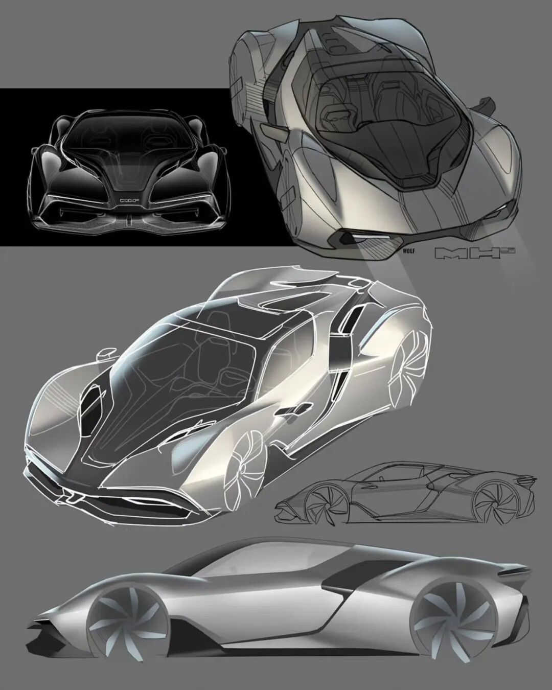 MH2 氢动力跑车概念车 @aufeer.design图5