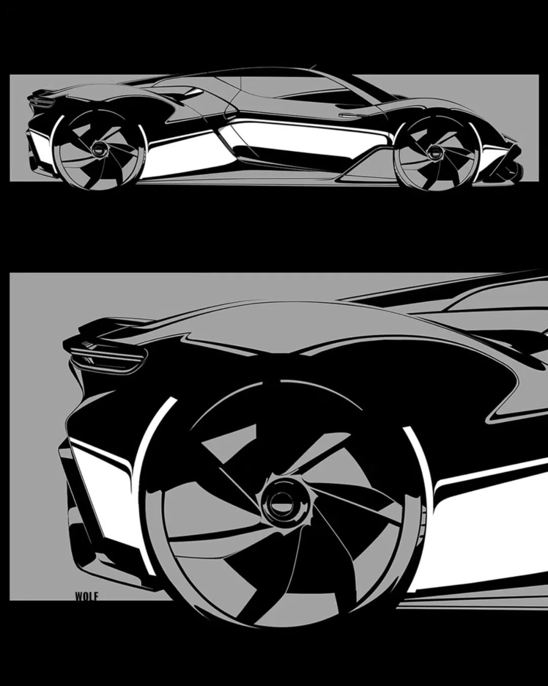 MH2 氢动力跑车概念车 @aufeer.design图10