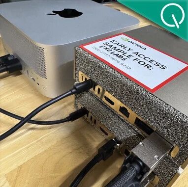 技能英伟达桌面超算，加入苹果Mac Studio快爆了：推理速度飙升至277%