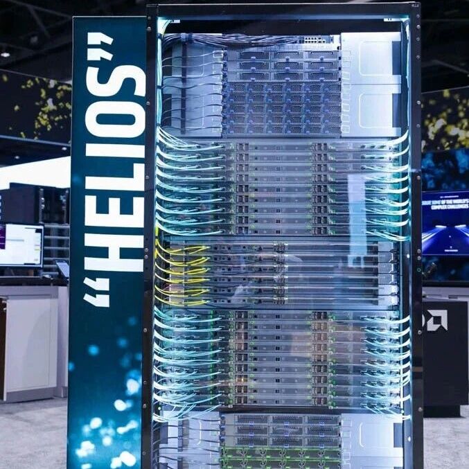 AMD Helios 机架,首次曝光