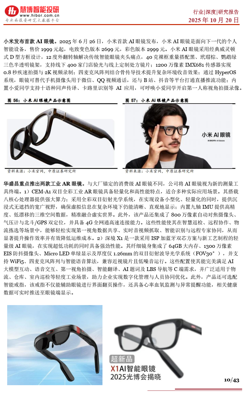 2025年AI眼镜行业深度分析报告 | 附43页PPT下载图12