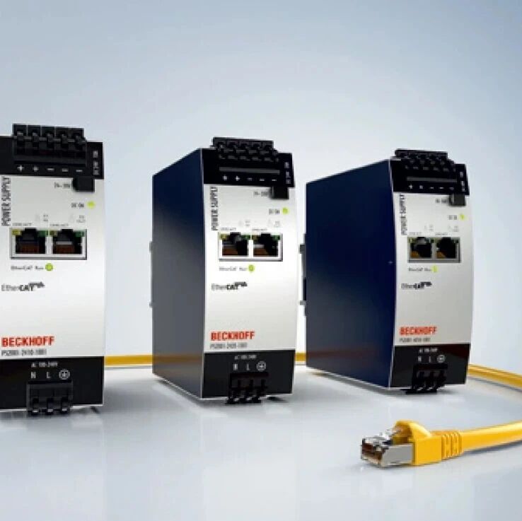 啥?电源也带以太网口?对的,倍福的这款电源集成EtherCAT!